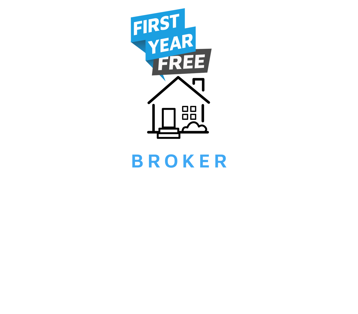 FREE FIRST YEAR - Broker - use code T329